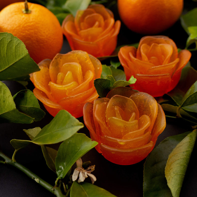 Orange Zest Rose Soap