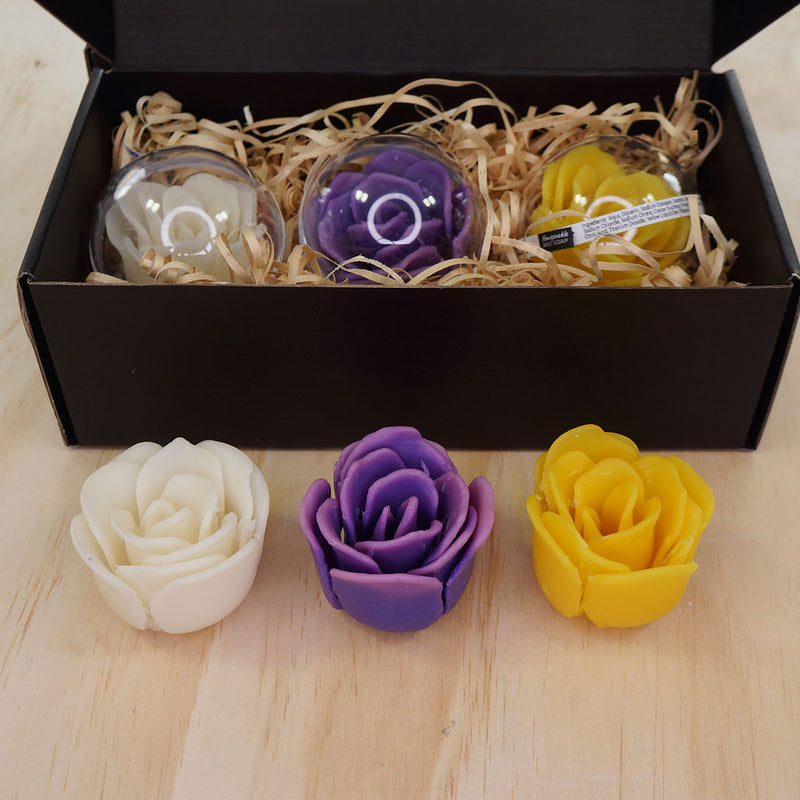 ROSE SOAP GIFT BOX: FLORAL